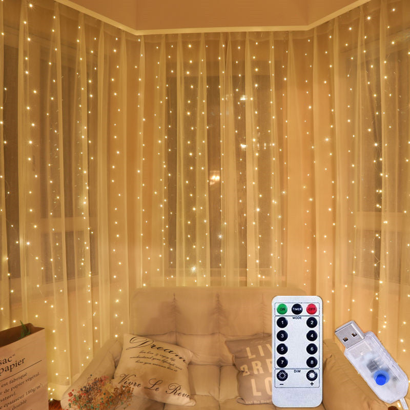 3M LED Curtain Fairy Lights
