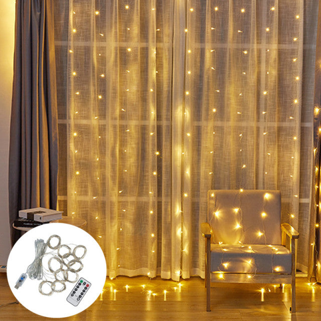 3M LED Curtain Fairy Lights