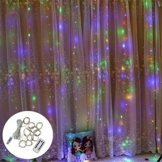 3M LED Curtain Fairy Lights