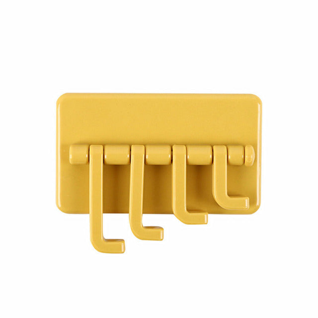 Three Branch Rotatable Seamless Adhesive Hook