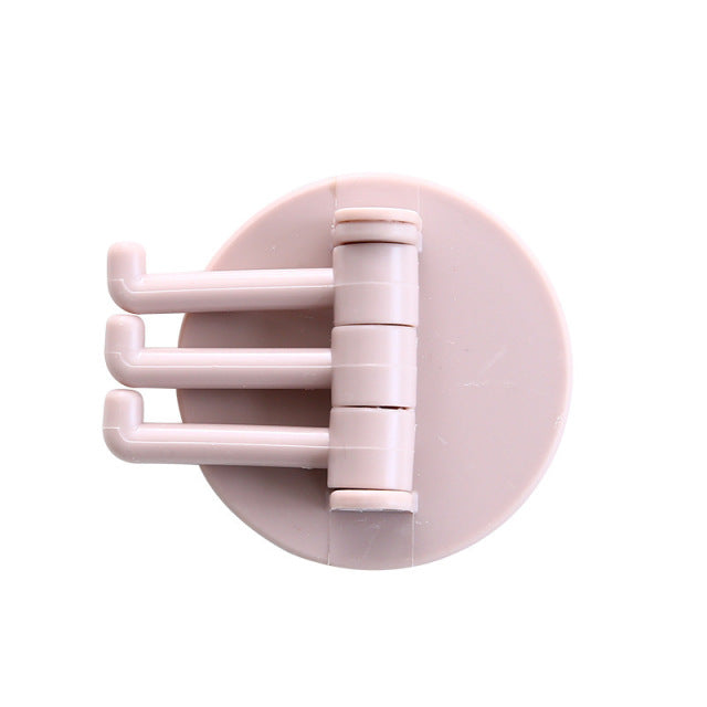 Three Branch Rotatable Seamless Adhesive Hook