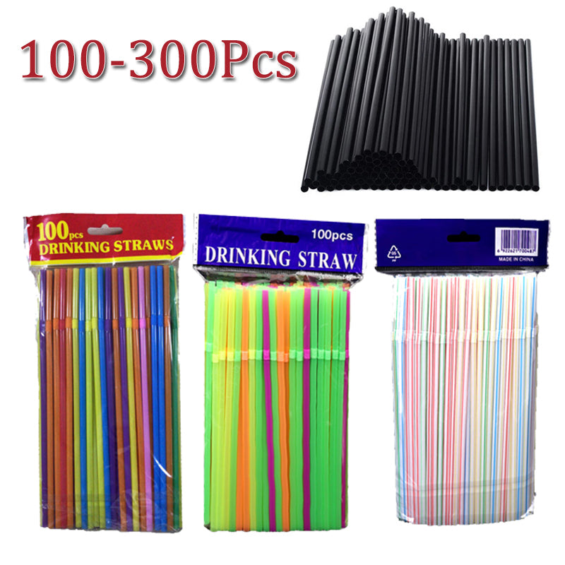 Plastic Straws Disposable Rietjes For Kitchen